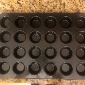 Non-Stick dark gray Mini Muffin Cupcake Pan